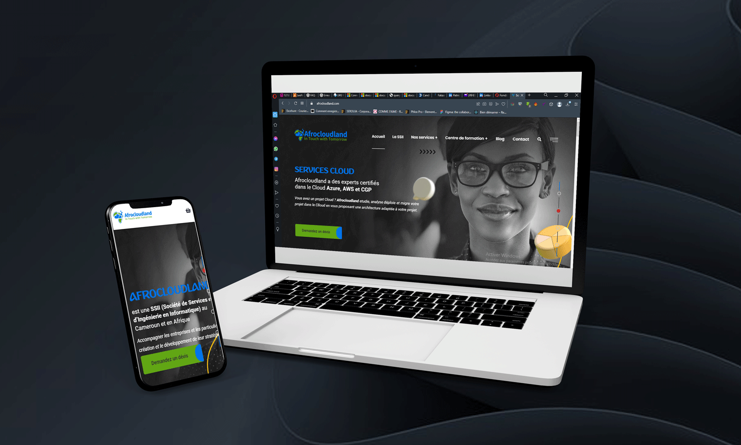 Afrocloudland ssii realisation agence web